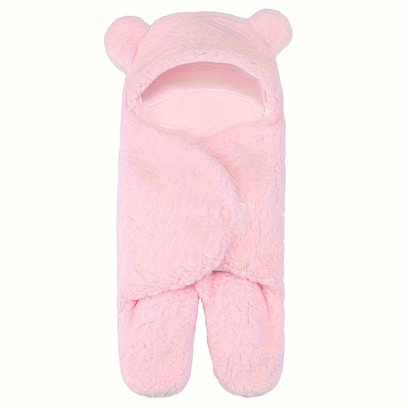 Thickened Newborn Cuddle Swaddling Baby Cover Comforter Cotton Anti-shock Sleeping Bag Towel Lamb Sleeping Bag Stroller Warm Bag.christmas  Halloween Thanksgiving Day