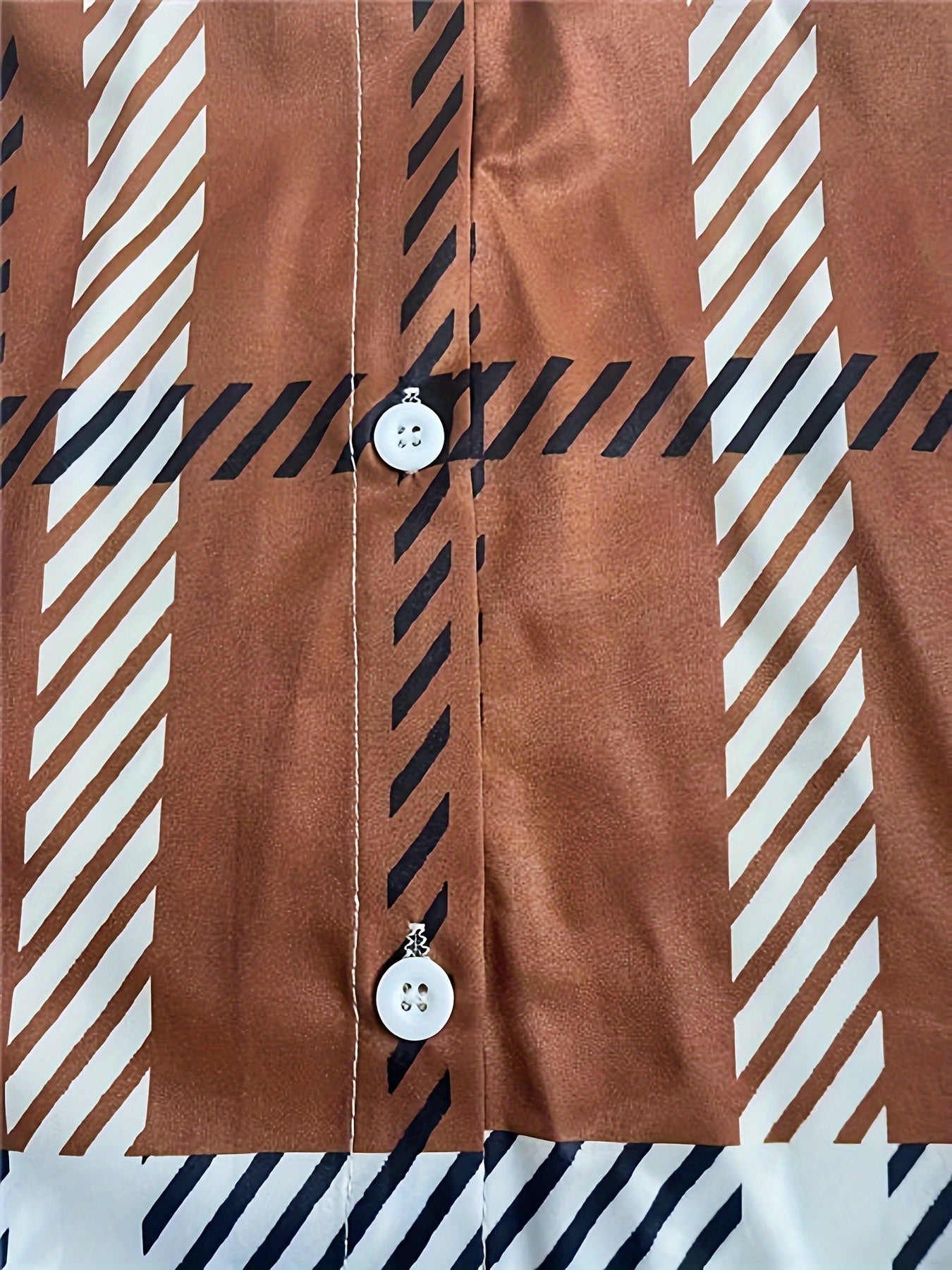Plaid Print Polo Collar Button Shirt, Casual Long Sleeve Shirt For Spring & Fall, Women's Clothing
