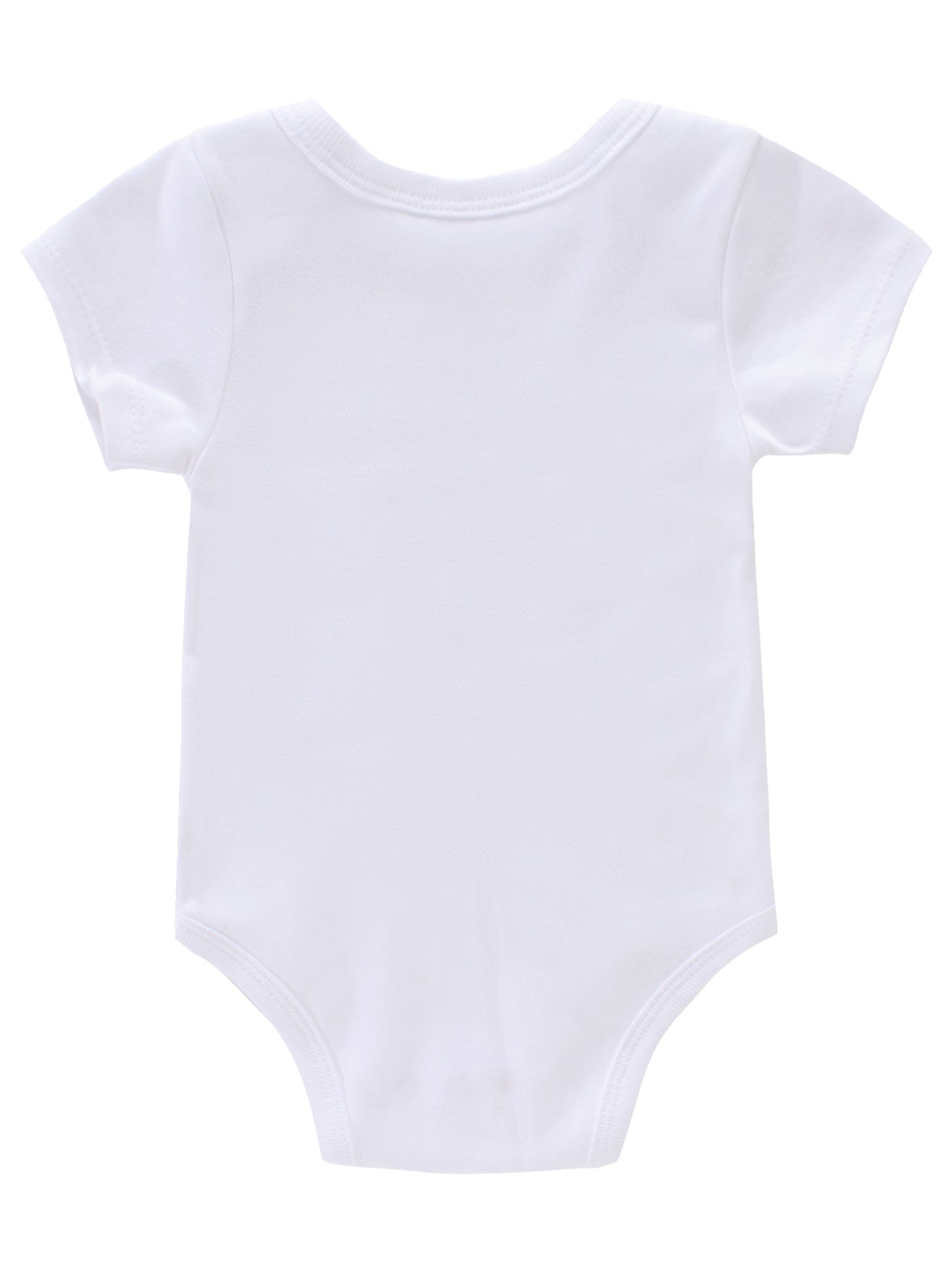 Newborn Infant Romper Letter Print Short Sleeve Round Neck Bodysuit For Baby Girls Toddler Clothes