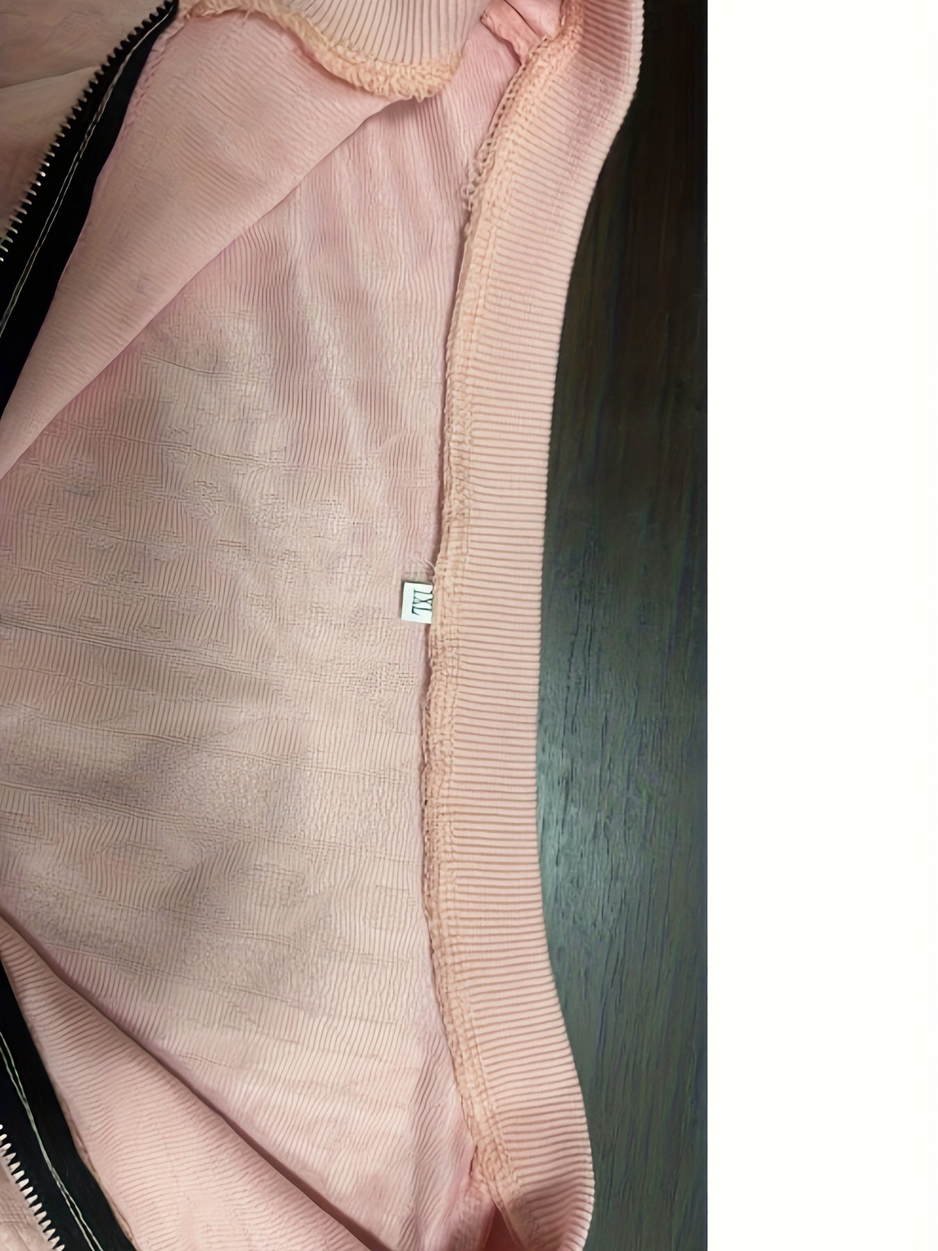 Plus Size Casual Sweatshirt, Women's Plus Solid Half Zipper Long Sleeve V Neck Medium Stretch Pullover Top