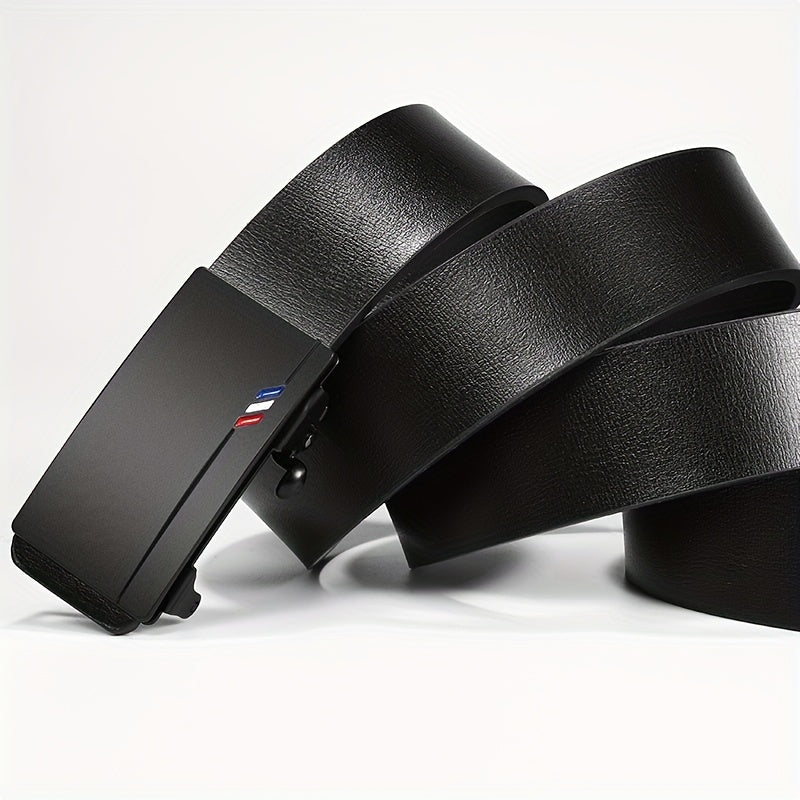 Automatic Buckle Casual Men's Belts, Men's Business Fashion Belts