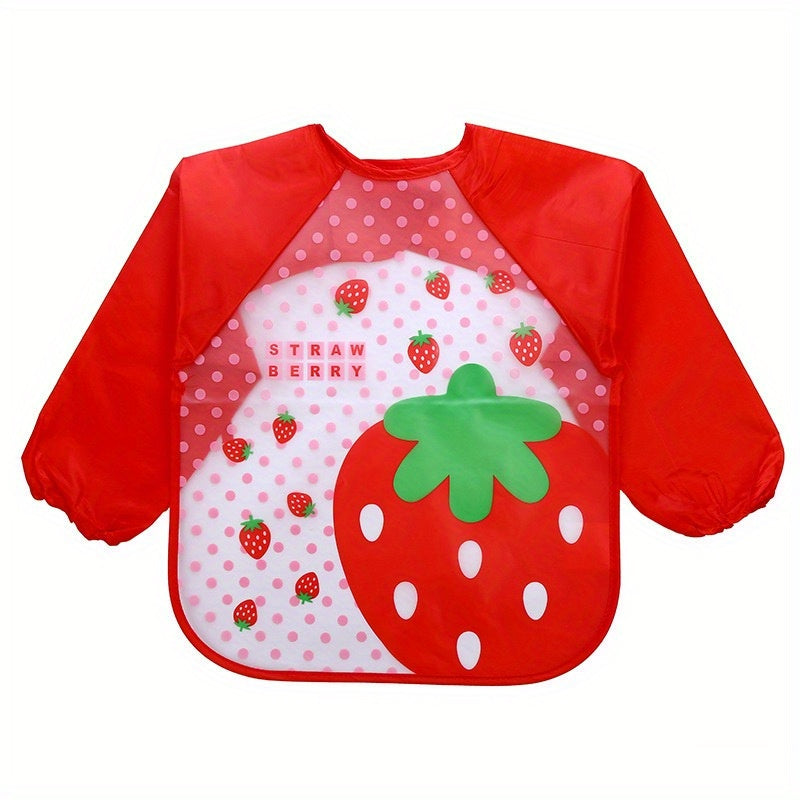 Protect Your Little One with this Waterproof Reversible Smock Apron and Baby Bib, Christmas, Halloween, Thanksgiving gift