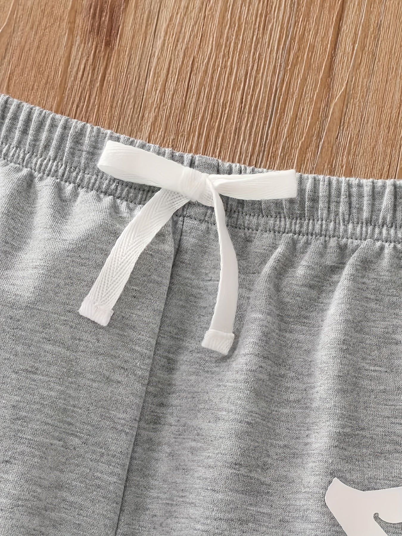 Boys Alphabets Print Sweatpants Elastic Waist Fake Drawstring Sport Jogger Pants Kids Summer Clothes
