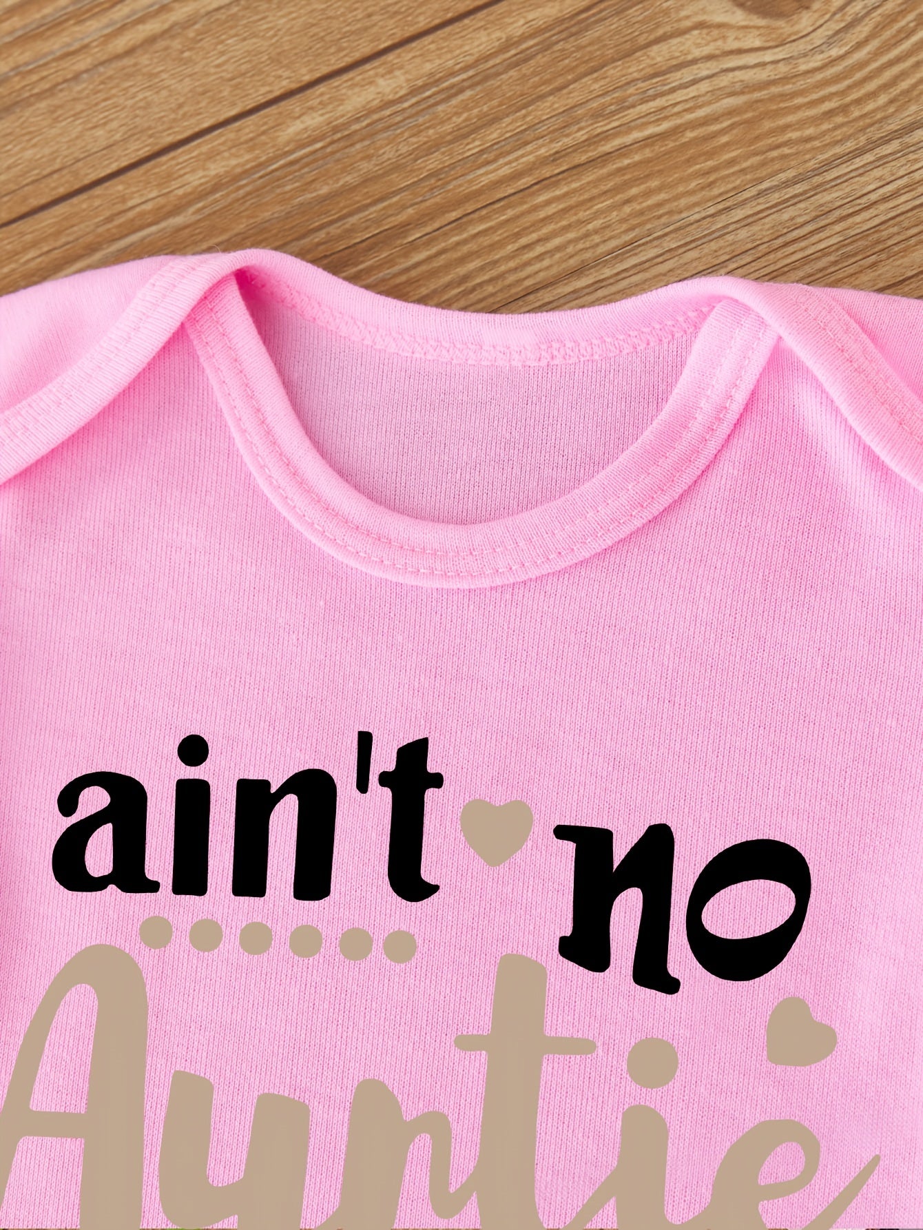 Adorable Baby Romper - Humorous Letter Print Short Sleeve Onesie - Perfect Summer Outfit for Newborns & Toddlers