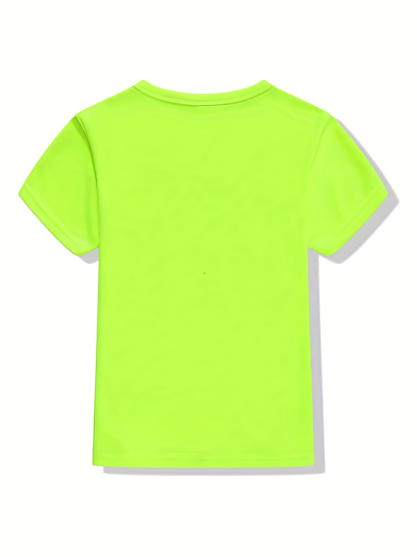 Boys Round Neck T-shirt Tee Top Casual Soft Comfortable For Summer Kids Clothes