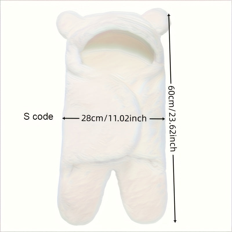 Thickened Newborn Cuddle Swaddling Baby Cover Comforter Cotton Anti-shock Sleeping Bag Towel Lamb Sleeping Bag Stroller Warm Bag.christmas  Halloween Thanksgiving Day