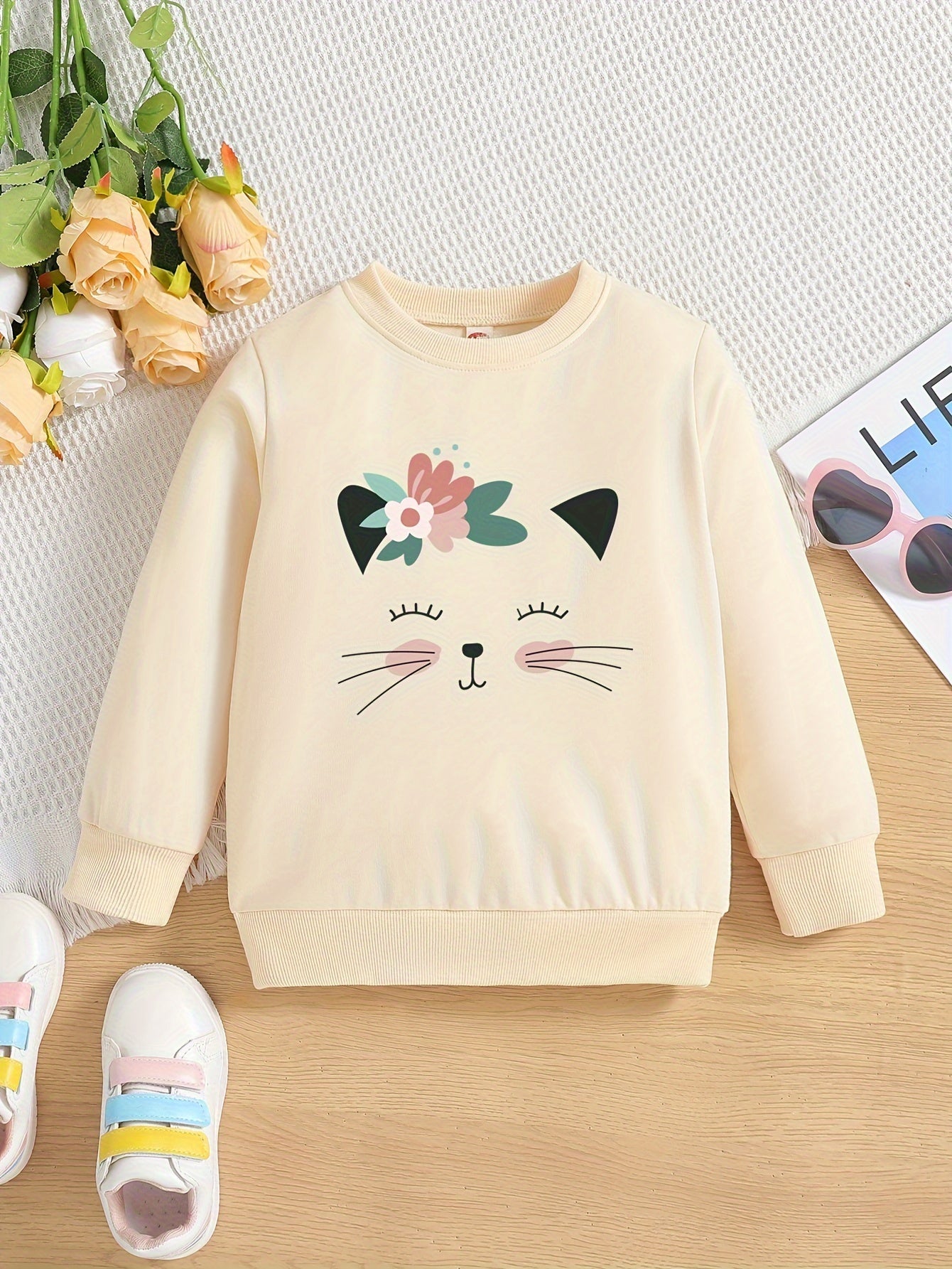 Simple Fashion Casual Personality Girl Sweatshirt