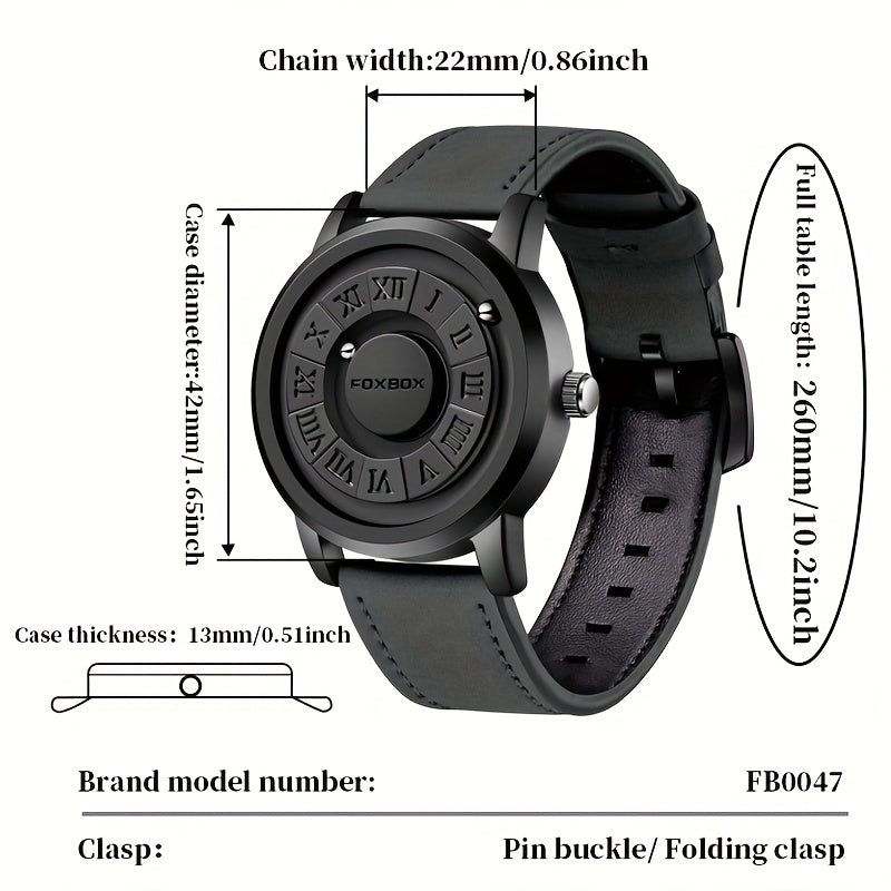 Magnetice Bearing Watch FoxBox
