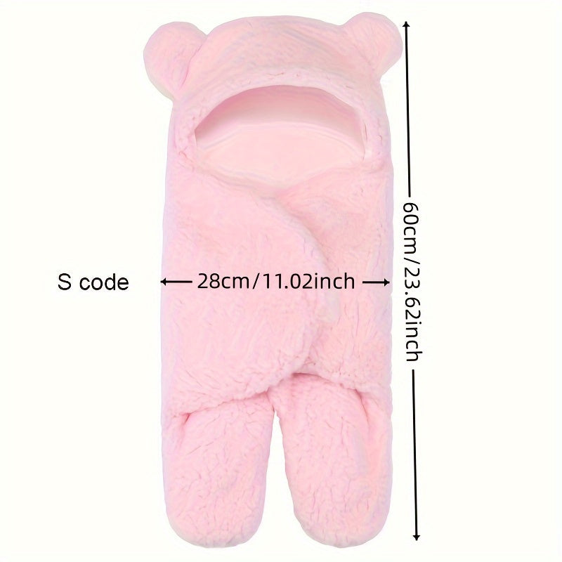 Thickened Newborn Cuddle Swaddling Baby Cover Comforter Cotton Anti-shock Sleeping Bag Towel Lamb Sleeping Bag Stroller Warm Bag.christmas  Halloween Thanksgiving Day