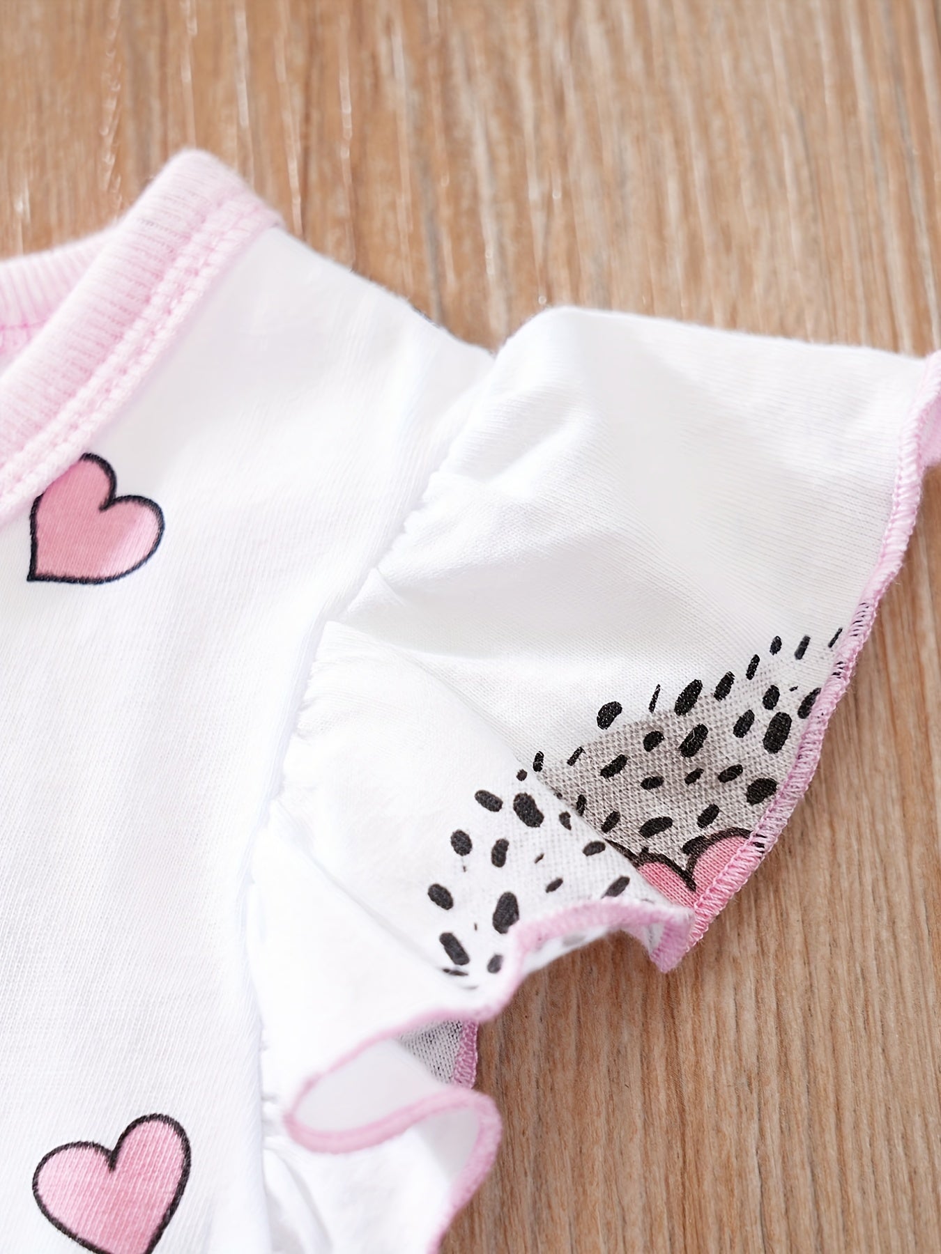 Comfy & Cute: Hedgehog Print Flutter Sleeve Baby Girls Jumpsuit