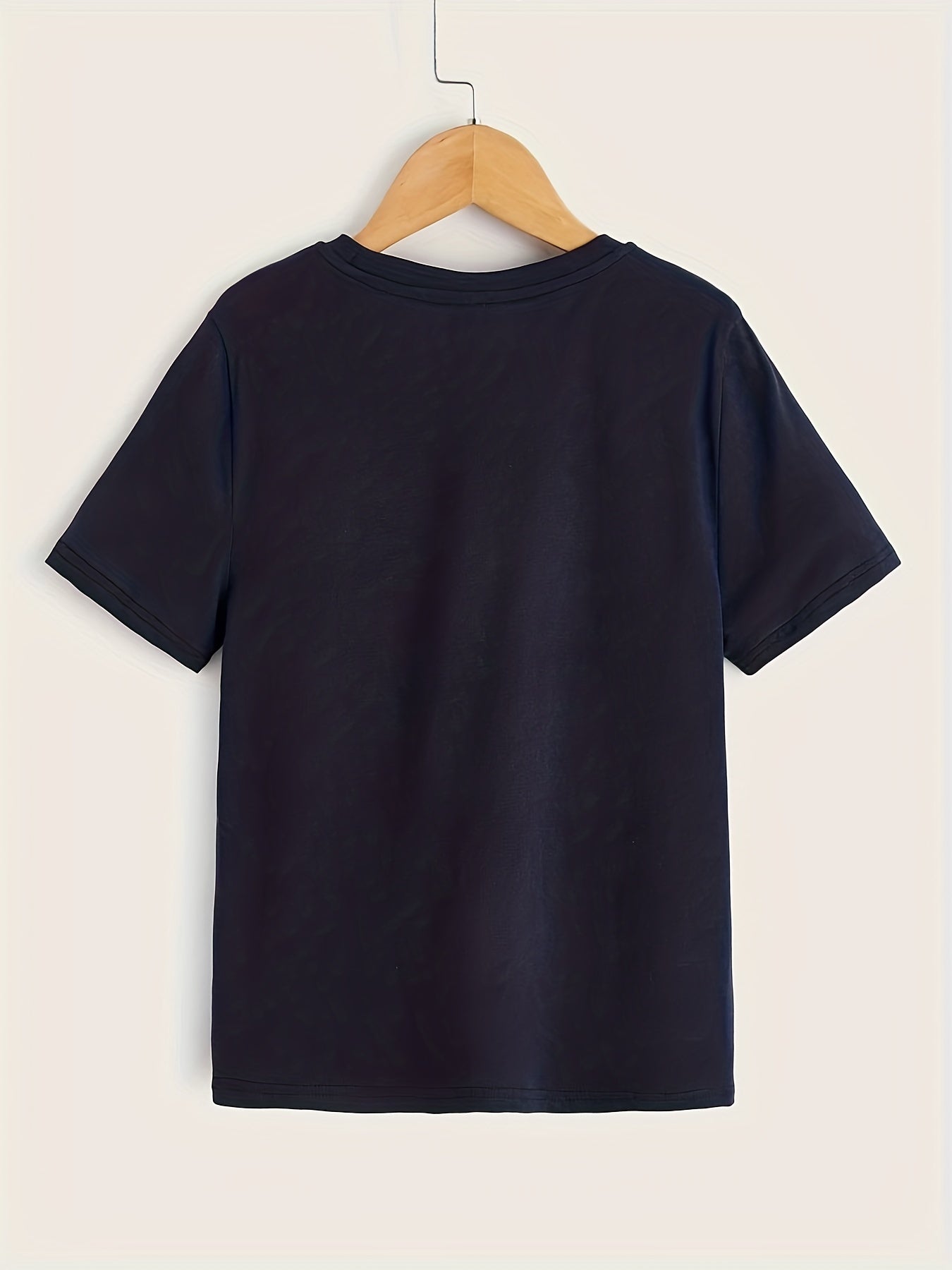 Trendy Gamepad Print Boys Creative T-shirt, Casual Lightweight Comfy Short Sleeve Tee Tops, Kids Clothes For Summer