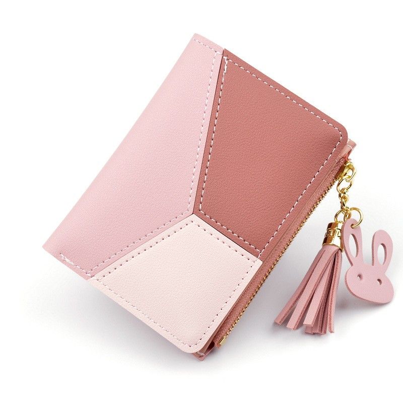 Tassel Wallet, Women's Zip Coin Purse, Large Capacity Card Holder